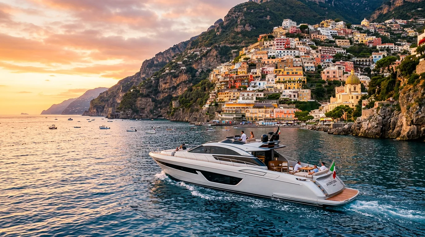Amalfi Coast Yacht Charter Itinerary