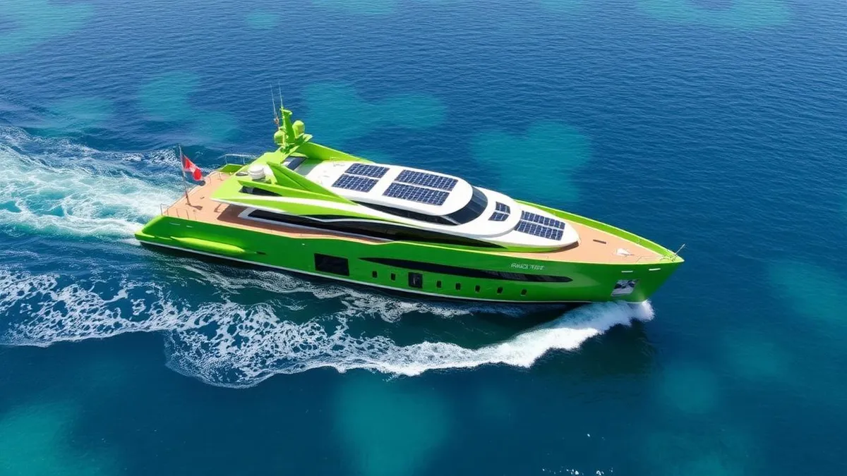 Sustainable Yachting: How Green Technology Is Creating New Charter Revenue Streams