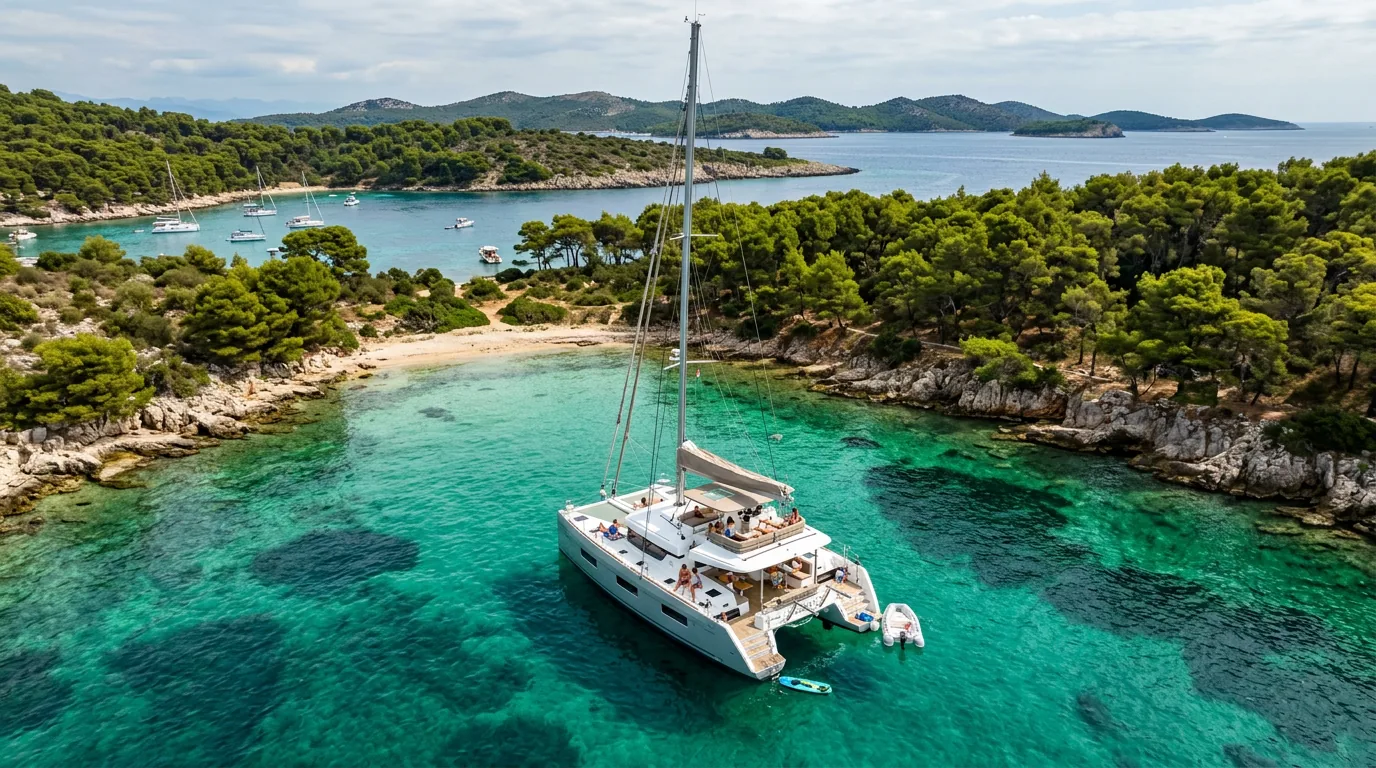 Catamaran Charter Croatia: Routes, Rates and Itineraries