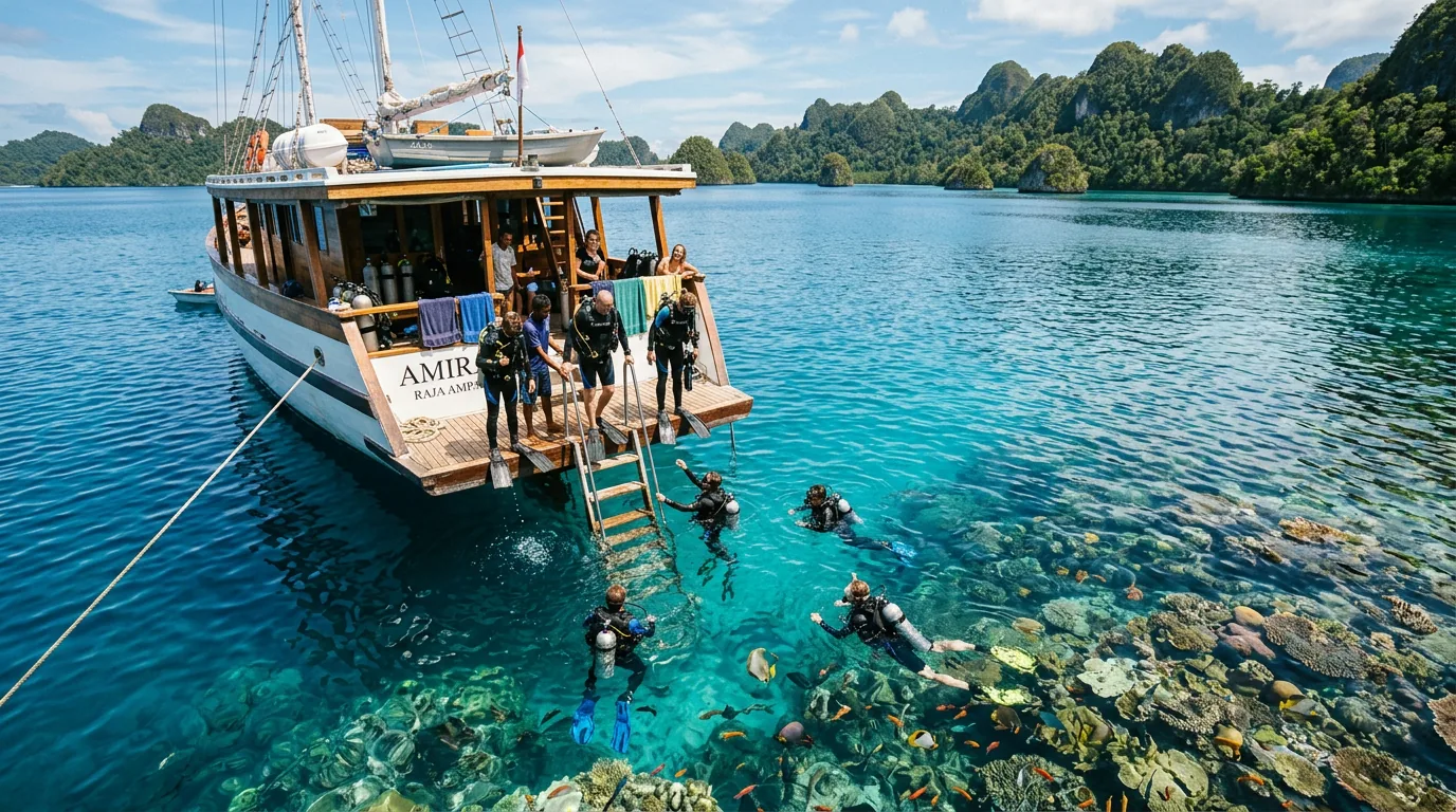 Diving Yacht Charter: Red Sea, Maldives and Indonesia