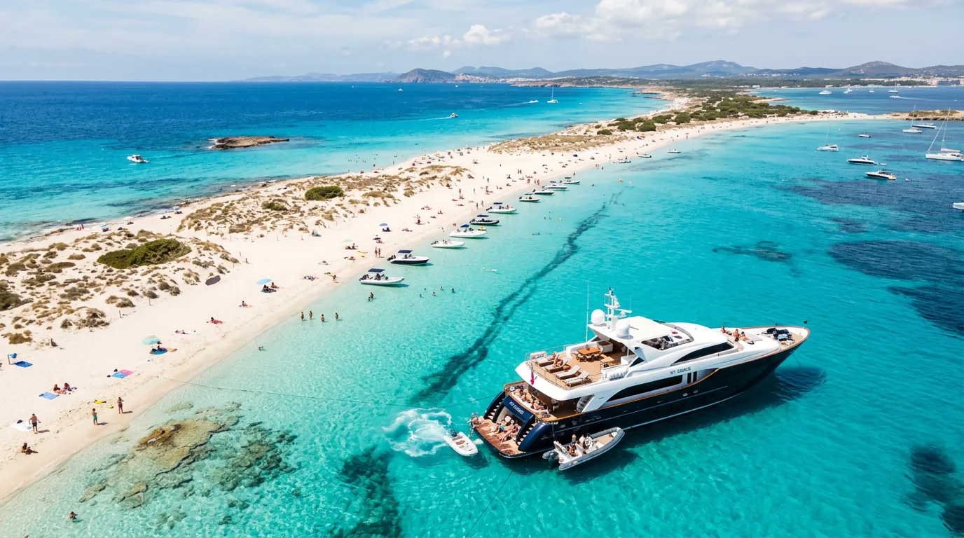 Ibiza and Formentera Yacht Charter Guide: Routes, Rates and Beach Clubs