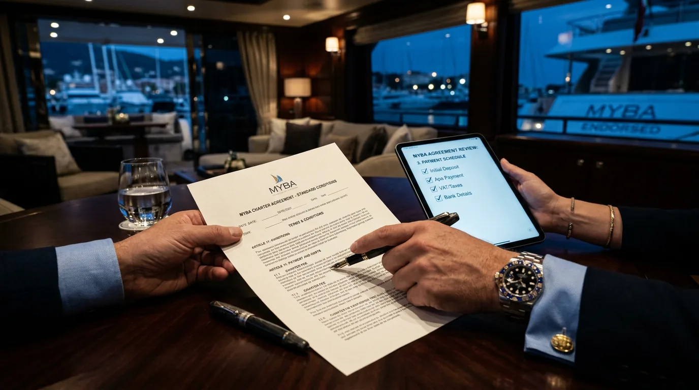 MYBA Yacht Charter Contracts: What Every Client Needs to Know — supporting visual
