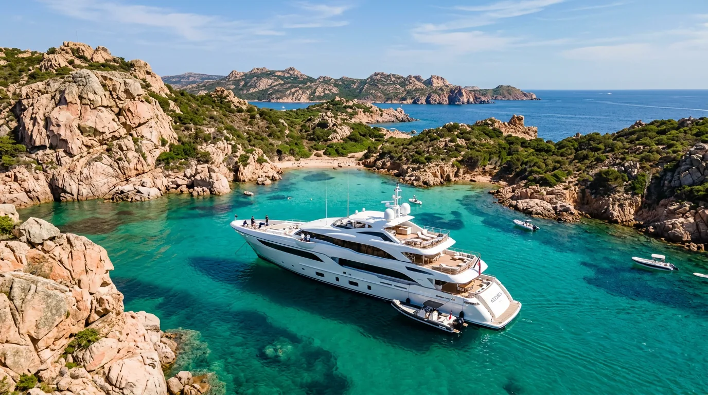 Sardinia Corsica Yacht Charter Itinerary
