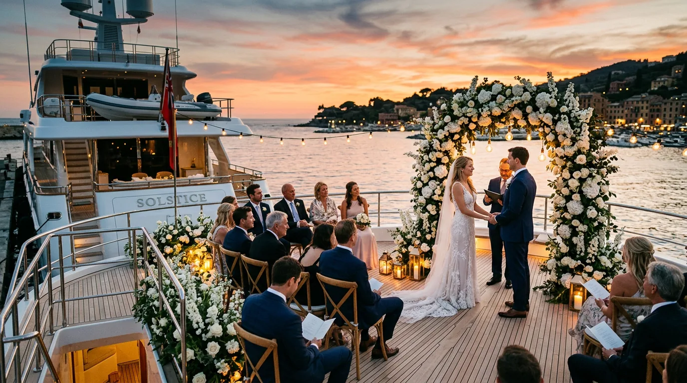 Wedding Yacht Charter: Guest Capacity, Costs and Permits