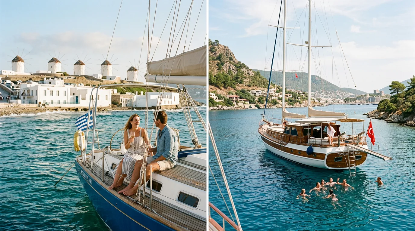 Yacht Charter Greece vs Turkey: Which Should You Choose?