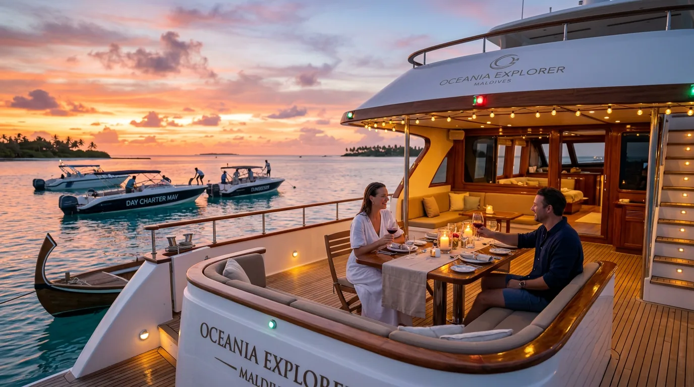 Yacht Charter Maldives: Liveaboard vs Day Charter — supporting visual