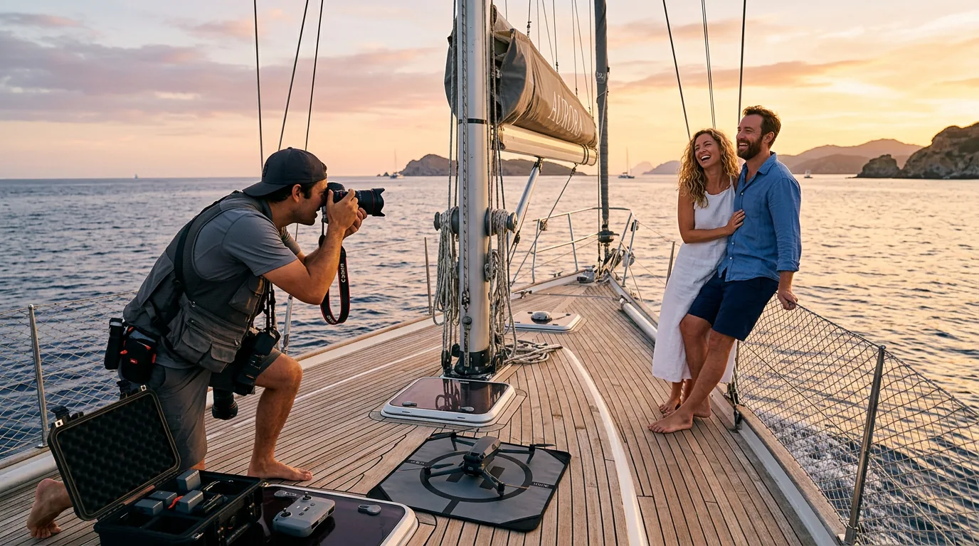 Yacht Charter Photography: Hiring Photographers Onboard