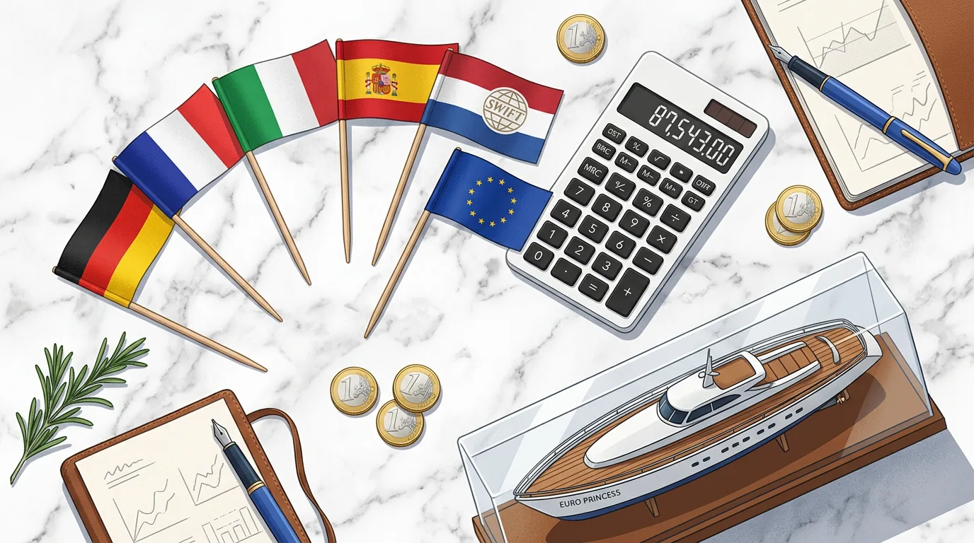 Yacht Charter Tax: VAT in France, Italy, Croatia and Greece